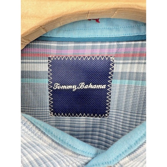 Tommy Bahama‎ Marcado Stripe Linen Long Sleeve Shirt size XXXL Silk Blend - Picture 4 of 13